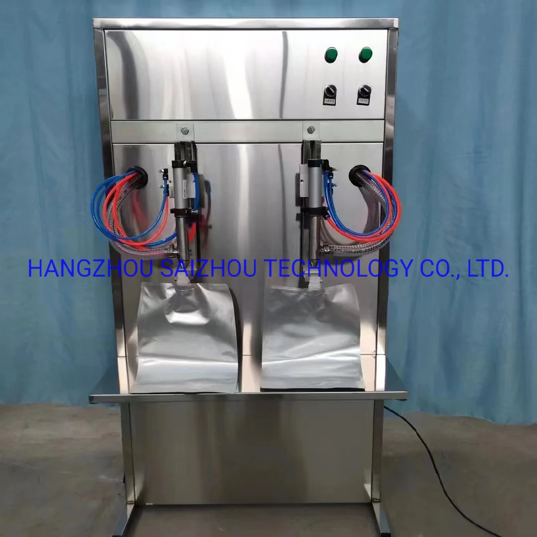 Semi Automatic 5liter Big Bottle Edible Peanut Sunflower Soybean Cooking Oil Flowmeter Filling Machine