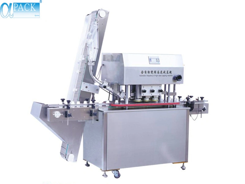 Automatic Bottle Rotary Capping Packing Packaging Machine for Plastic or Glass Bottle, with Screw Cap (ACM-1208)