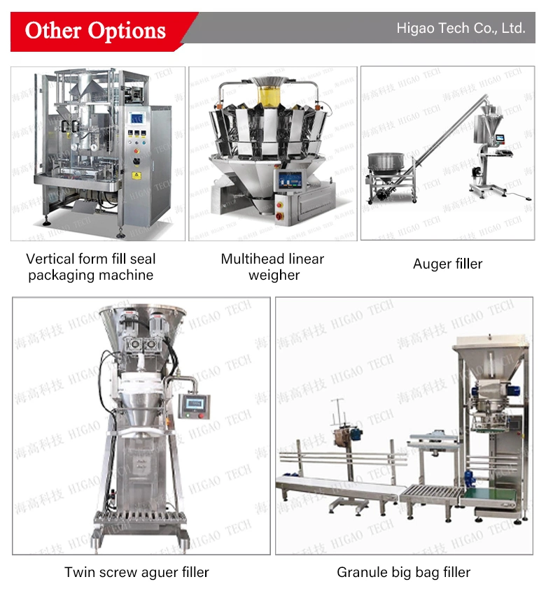 Automatic Pouch Bag Beans Rice Grain Nuts Seeds Sugar Solid Granule Weigh Filling Packing Machine