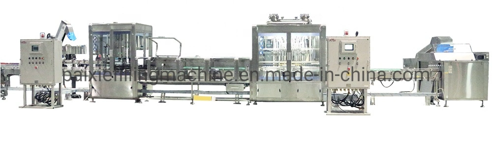 Automatic Fuel Diesel/Gas/Lubricating/Engine/Edible/Olive/Cooking Oil Fruit Juice Water Drinking Pet/Glass/Plastic Bottle Liquid Filling/Capping/Packing Machine