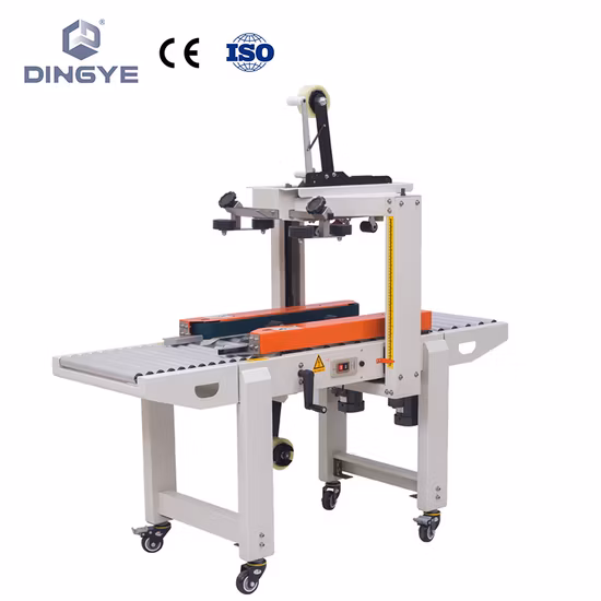 Полуавтоматическая машина для запечатывания картонных коробок лентой FXC4030X